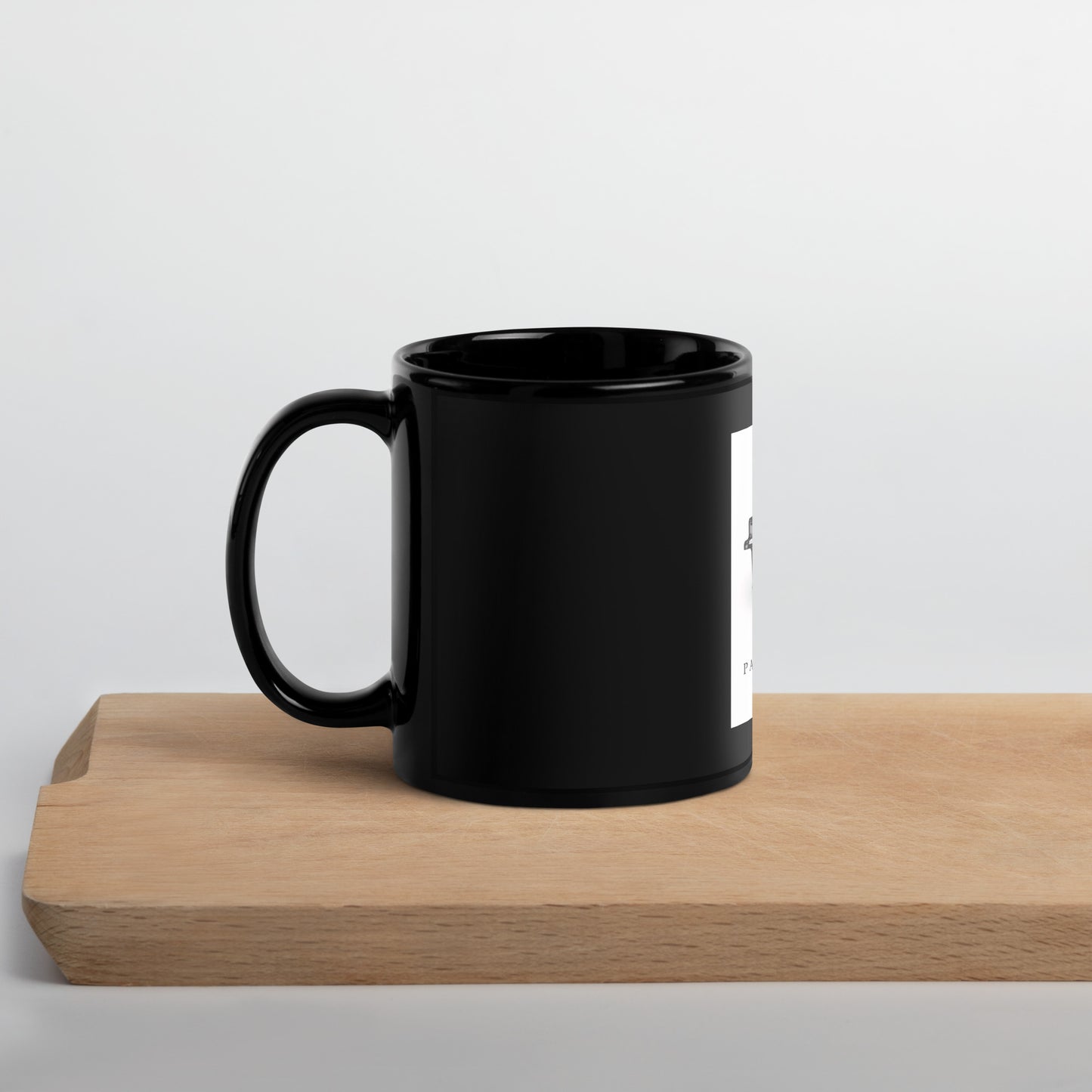Paul Cardall Black Glossy Mug