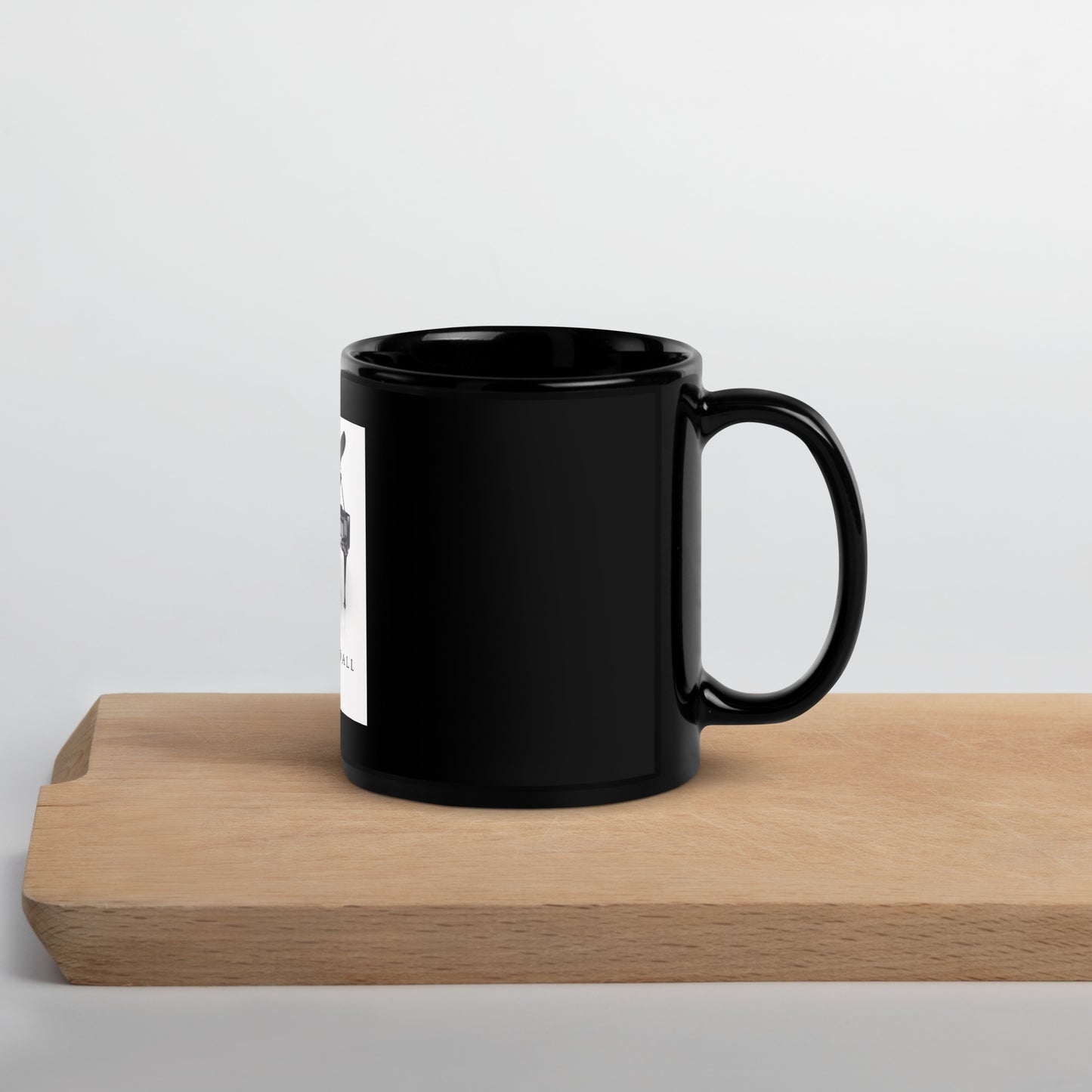 Paul Cardall Black Glossy Mug