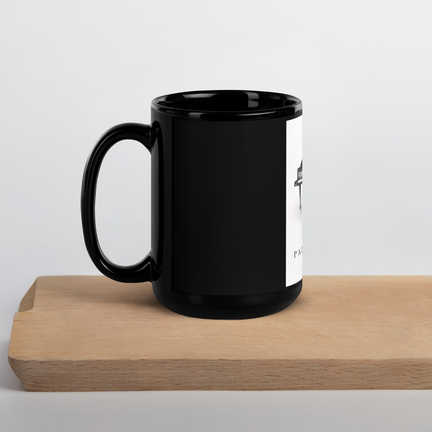 Paul Cardall Black Glossy Mug