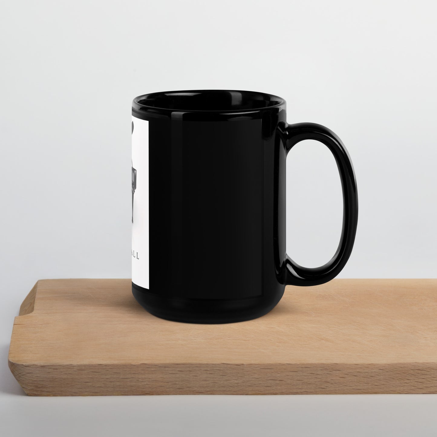 Paul Cardall Black Glossy Mug