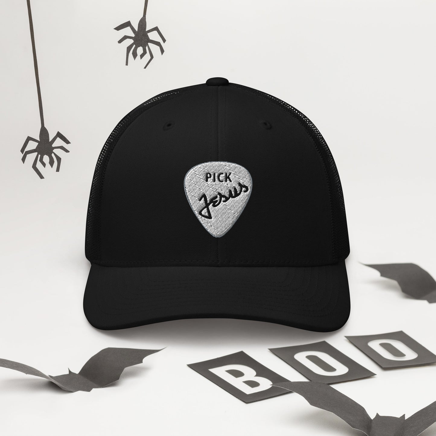 Pick Jesus Trucker Cap