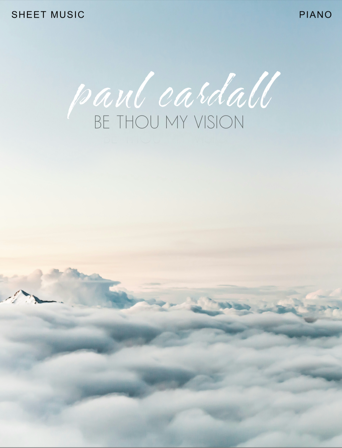 Be Thou My Vision (Sheet Music)