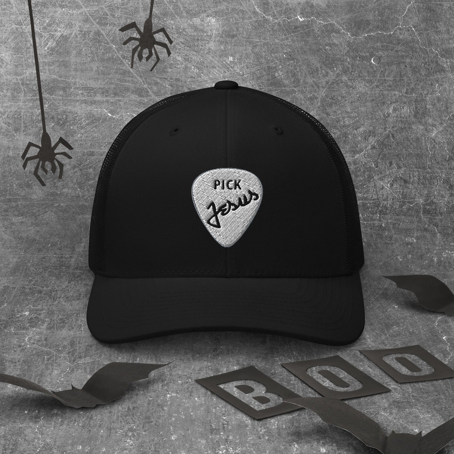 Pick Jesus Trucker Cap