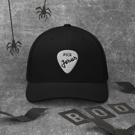 Pick Jesus Trucker Cap